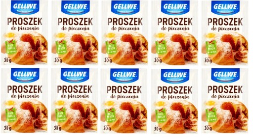 GELLWE kypriaci prášok do pečiva 30G
