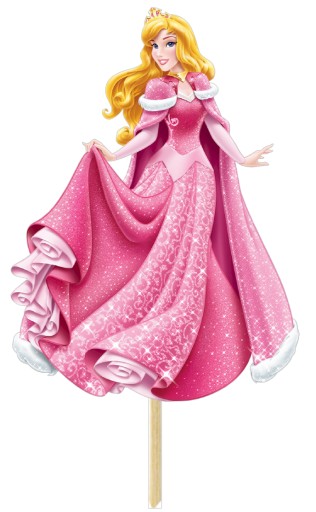 TOPPERS TOPPER CAKE TOPPER CUPETS DEKORÁCIA DISNEY PRINCESS ARIEL 9 ks