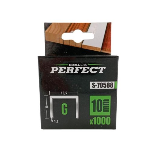ŠTÍTKY NA ČALÚNENIE PRE PREBERATEĽA 10 mm STALCO TYP G