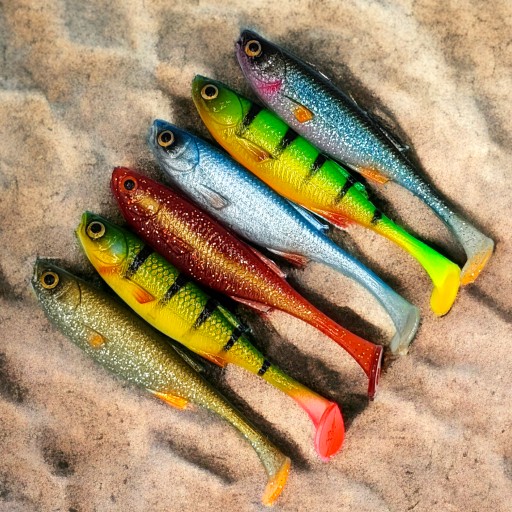 Savage Gear Craft Shad 10 cm Firetiger pre šťuky a zubáče