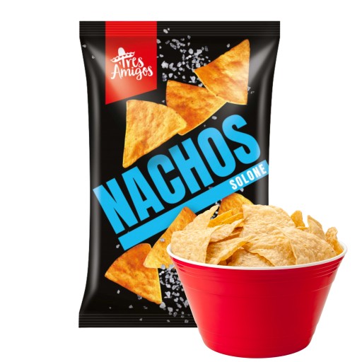 Nachos solené 500g FANEX Tortilla Chips Veľké balenie Chrumkavé