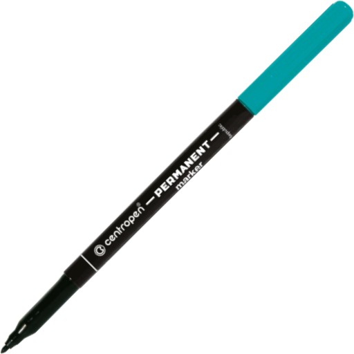 Popisovacie pero Centropen, tenké, 1 mm, zelené