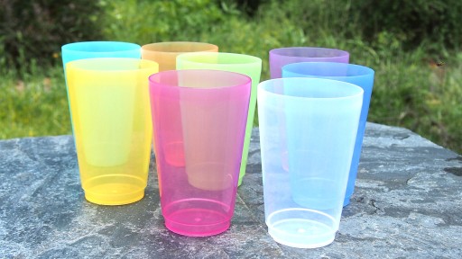 Plastový pohár na opakované použitie 500 ml