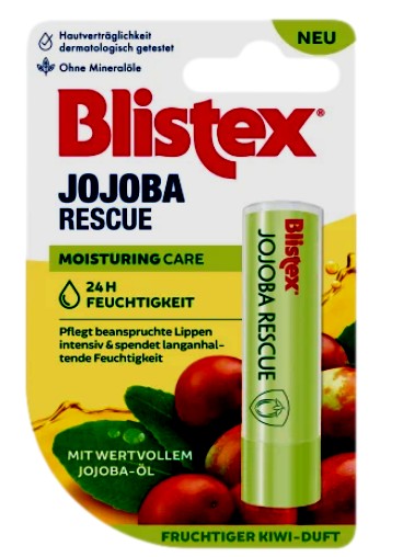 Blistex Jojoba Rescue Fruchtiger Kiwi Duft Stick 3,7g