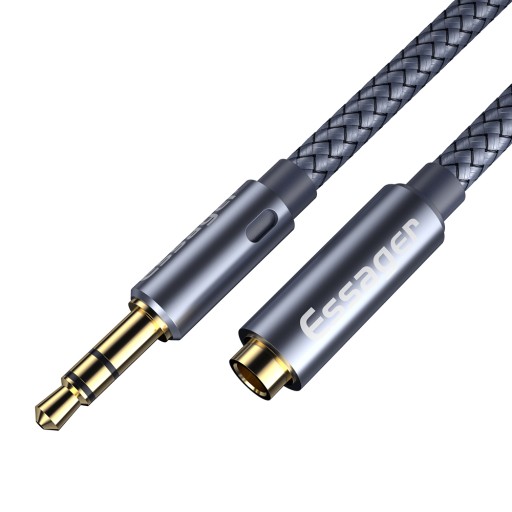 Silný Aux Audio Mini Jack kábel 3,5 mm 5m ESSAGER predlžovací kábel pre slúchadlá