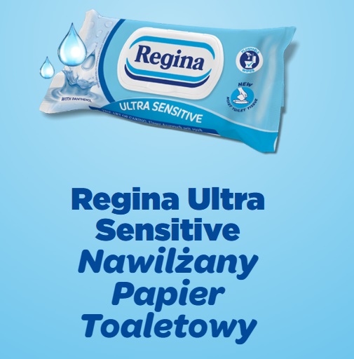 Vlhčený toaletný papier Regina Ultra Sensitive 42 ks