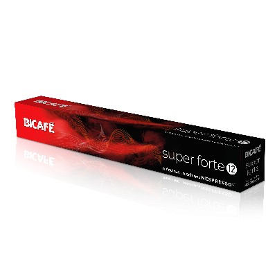 Kávové kapsuly Bicafe SUPER FORTE pre Nespresso 10