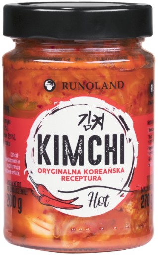 Kimchi Hot 270g - Runolan - BEZ KONZERVANTOV