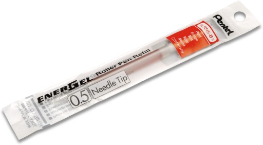 EnerGel PENTEL guličková kartuša 0,5 červená LRN5-B