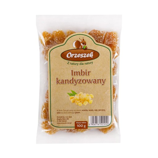 Arašidy kandizovaného zázvoru 100 g
