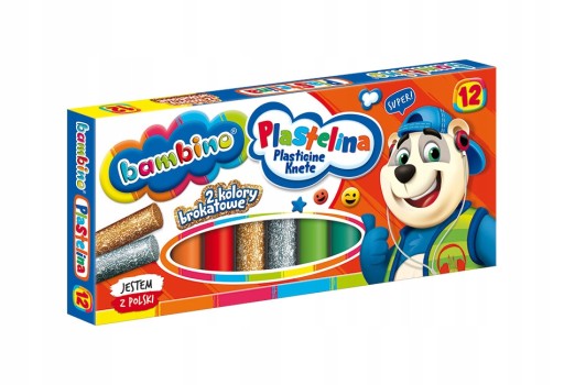 PLASTICINE 12 FAREB BAMBINO ELASTIC S CERTIFIKÁTOM