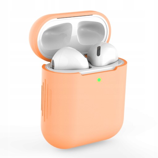 SILIKÓNOVÉ POUZDRO NA AIRPOD APPLE 1/2 BROSKYŇA