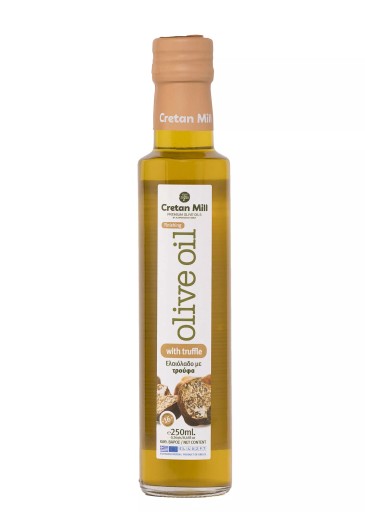 Olivový olej Cretan Mill s čiernou hľuzovkou 250 ml