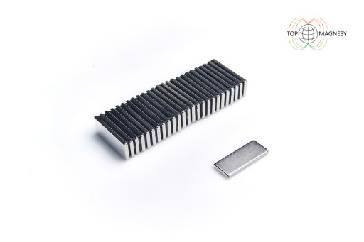 Neodymový tanierový magnet MPŁ 25x10x2 N38-1 kus