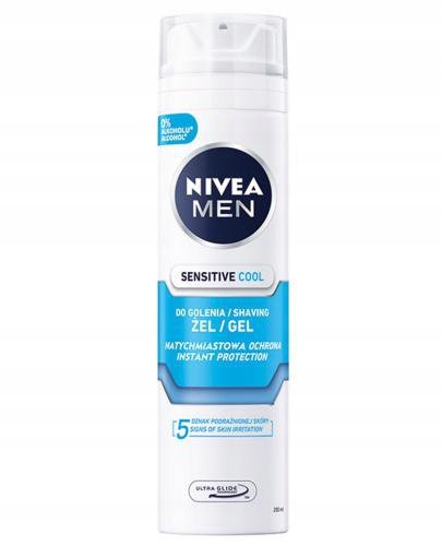 NIVEA MEN GÉL NA HOLENIE 200ML SENSITIVE COOL