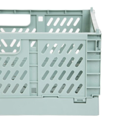 AIDEN organizér box zelený stredný 20,1x30,5x12,5cm HOMLA