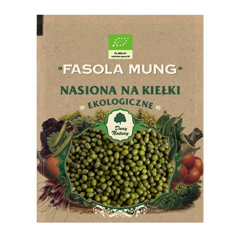 MUNG BEANS Bio naklíčené semienka 50g - Dary Natury
