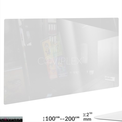 Bezfarebné PLEXI 2,00 mm, plexi na mieru