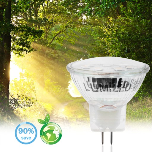 LED žiarovka MR11 GU5.3 2,5W 20W 3000K 230V LUMILED