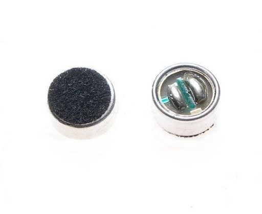 KONDENZÁTOROVÝ MIKROFÓN 50-56 dB 9X4,5mm/2-KUS