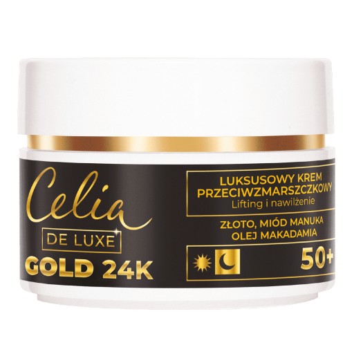 Celia Gold Krém na tvár proti vráskam 50+