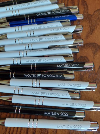 HAPPY BALLPOINT - MATURA - SKÚŠKA - 8 TRIED - ČIERNA NÁPLŇ