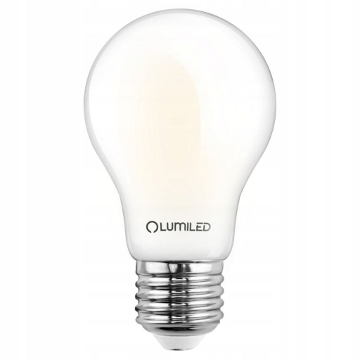 E27 A60 LED žiarovka 11W = 100W 1521lm 4000K Neutral 360° Filament Milky