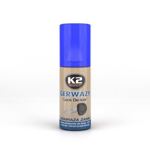 K2 rozmrazovač zámkov GERWAZY 50 ml