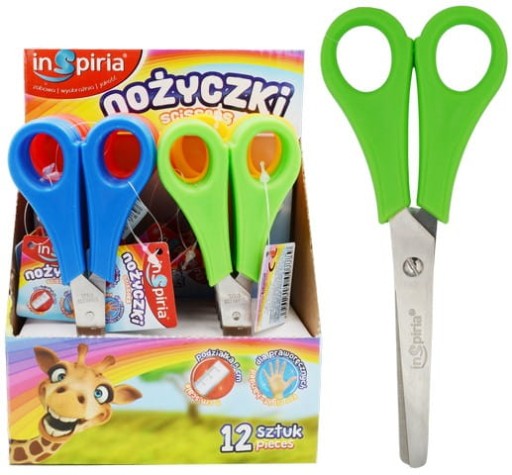 Školské nožnice s mierkou (displejom) Inspiria 7789