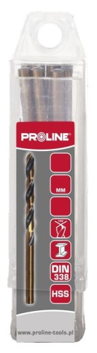 VŔTAČKA DO KOVU HSS BRÚSENIE DIN338 KR. 2,0MM KS 1 PROLINE