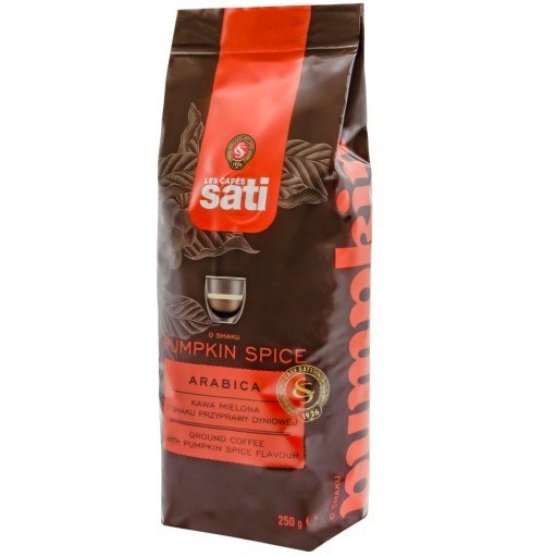 Vrecúško na mletú kávu Sati Pumpkin Spice 250g