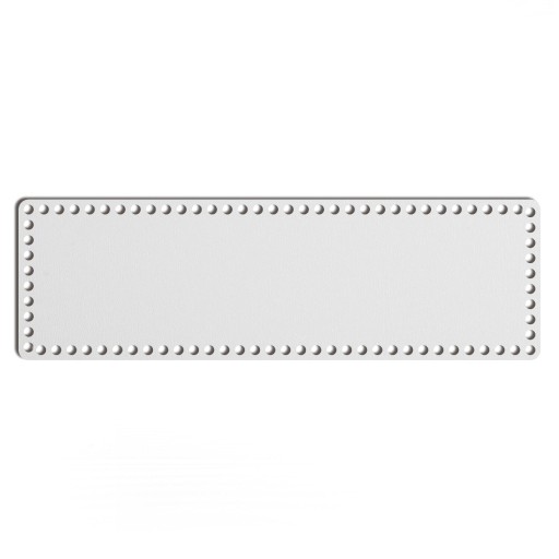 biely základný košík dno 16x52cm HDF obdĺžnik