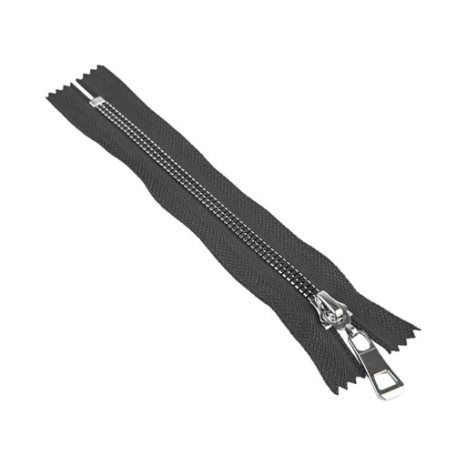 Zámok na zips SERIES DUAL lux strieborný 16cm 2843
