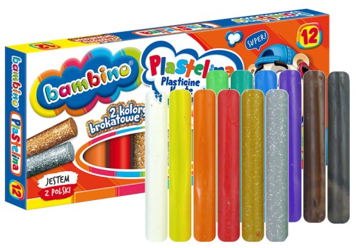 PLASTICINE 12 FAREB BAMBINO ELASTIC S CERTIFIKÁTOM