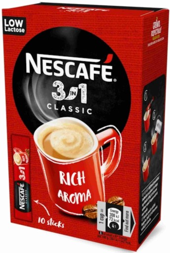 Displej NESCAFE 3v1 10x16,5g