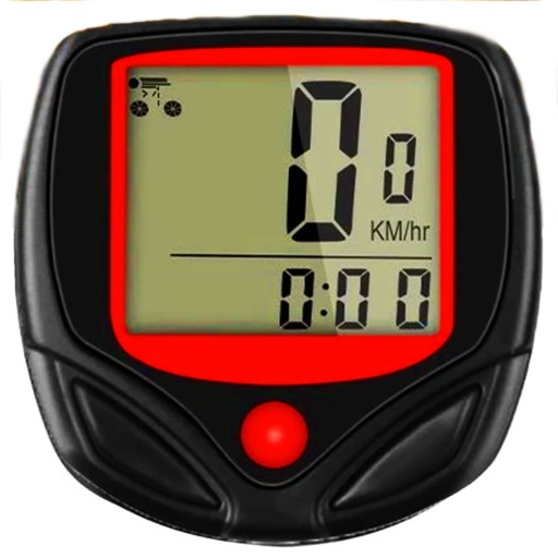 BICYKLOVÝ PULT VODEODOLNÝ LCD RÝCHLOMER
