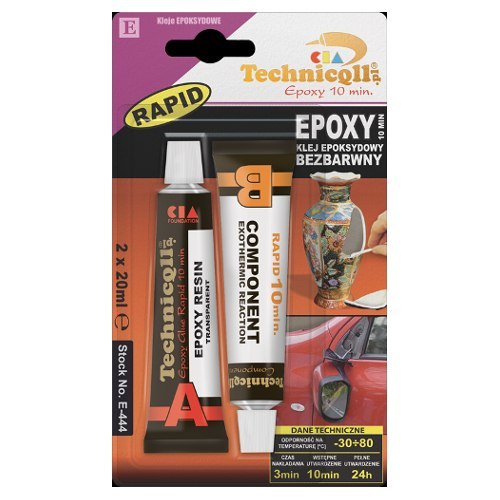 DVOJZLOŽKOVÉ EPOXIDOVÉ LEPIDLO TECHNICQLL E-444