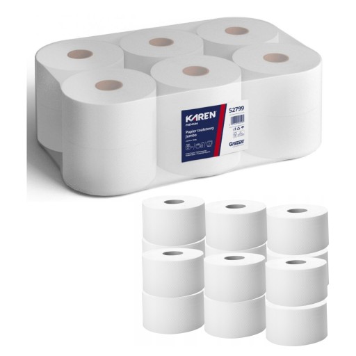 CELULÓZOVÝ TOALETNÝ PAPIER 100 m JUMBO BIELY 2W SILNÝ