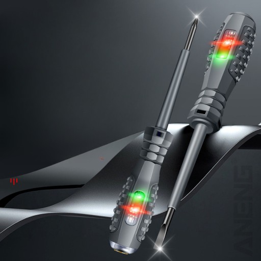 Tester napätia LED skrutkovač súprava skrutkovačov s 2 plochými krížovými hlavami