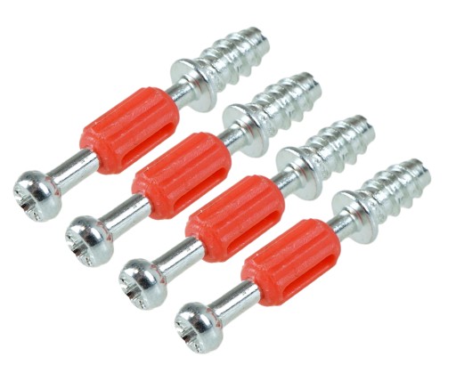 Konektor, excentrický hák, 28 mm Euro závit