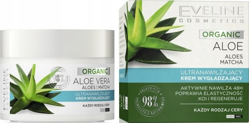 Eveline Organic Aloe hydratačný krém 50 ml