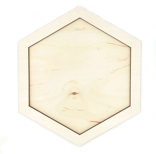 HEX rám 20/16cm na dráhu Montessori panelu