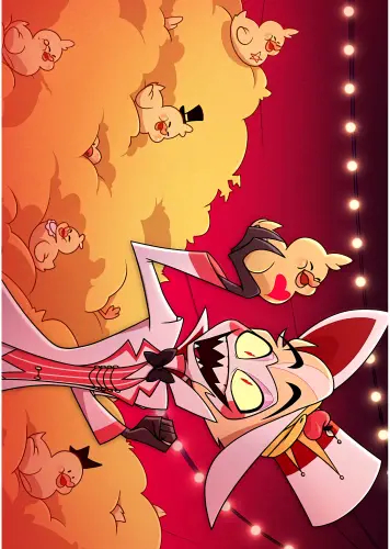 Anime Manga Plagát Hazbin Hotel HZH_068 A3
