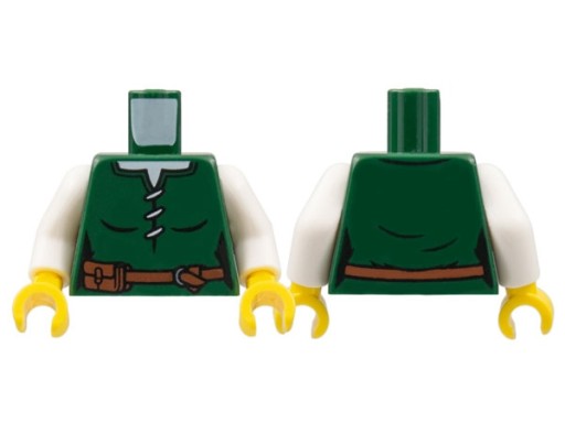 Lego New Torso cas570 Woman Castle 973pb4838c01