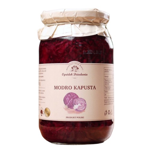 Červená kapusta 900ml Ogródek Dziadunia
