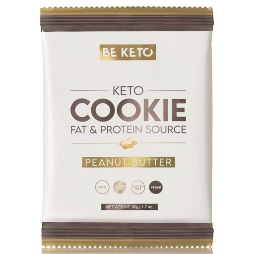 BeKeto Keto Cookie sušienky 50g Arašidové maslo