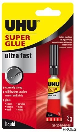 UHU SUPER GLUE JUMBO lepidlo 3g 36320
