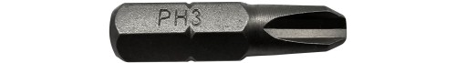 PH3 SKRUTKOVACIE HROTY BIT 25mm CROSS PHILLIPS COBIT 1ks