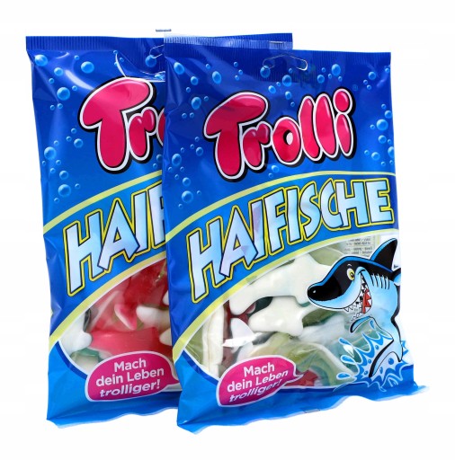 Ovocné želé TROLS ŽRALOKY Žraloky Tutti - Frutti