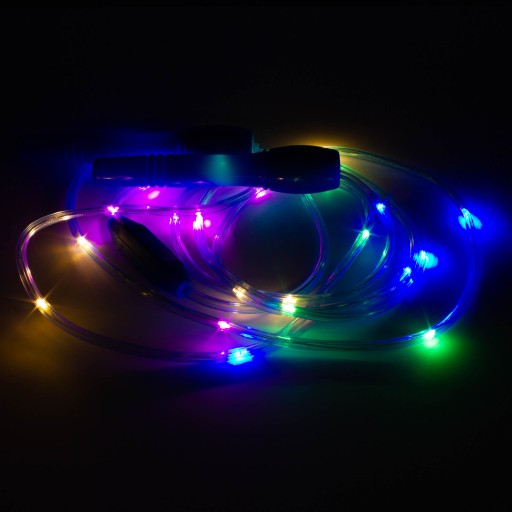 Svietiace švihadlo - osvetlené LED diódami, 2,8 m